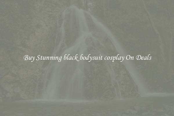 Buy Stunning black bodysuit cosplay On Deals