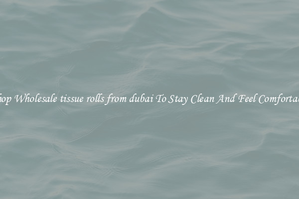 Shop Wholesale tissue rolls from dubai To Stay Clean And Feel Comfortable